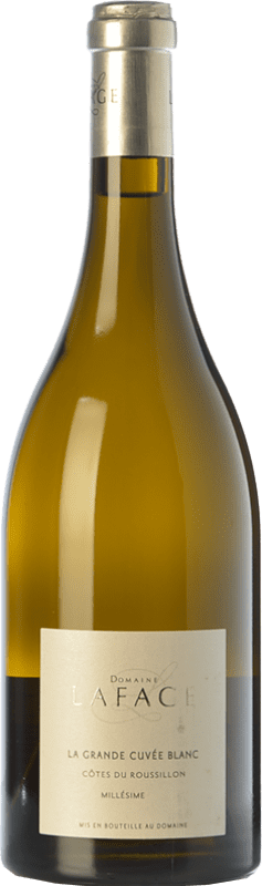 25,95 € | White wine Domaine Lafage La Grande Cuvée Blanc Crianza A.O.C. Côtes du Roussillon Languedoc-Roussillon France Grenache, Grenache Grey, Macabeo Bottle 75 cl