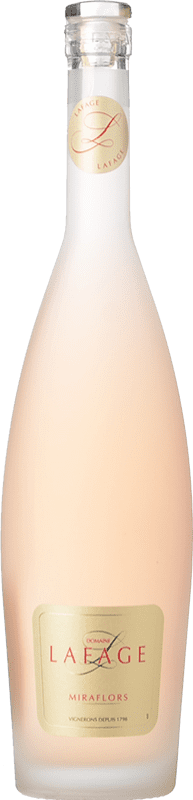 11,95 € Free Shipping | Rosé wine Domaine Lafage Miraflors I.G.P. Vin de Pays Roussillon Roussillon France Grenache, Mourvèdre, Grenache Grey Bottle 75 cl