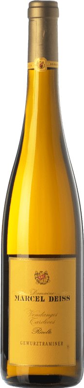 Envoi gratuit | Vin blanc Marcel Deiss Vendagnes Tardives A.O.C. Alsace Alsace France Gewürztraminer 75 cl