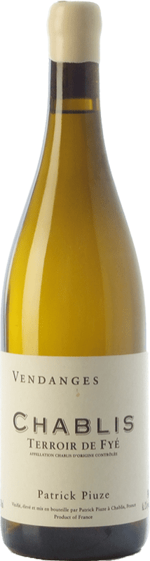 26,95 € | Белое вино Patrick Piuze Chablis Terroir de Fyé старения A.O.C. Bourgogne Бургундия Франция Chardonnay 75 cl