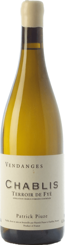 Envoi gratuit | Vin blanc Patrick Piuze Chablis Terroir de Fyé Crianza A.O.C. Chablis Bourgogne France Chardonnay 75 cl