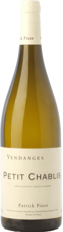 Бесплатная доставка | Белое вино Patrick Piuze Petit Chablis A.O.C. Bourgogne Бургундия Франция Chardonnay 75 cl