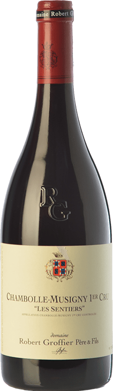 196,95 € Free Shipping | Red wine Robert Groffier Les Sentiers Crianza A.O.C. Chambolle-Musigny Burgundy France Pinot Black Bottle 75 cl