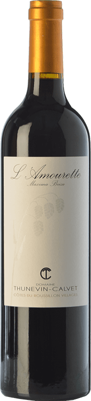 12,95 € Free Shipping | Red wine Thunevin-Calvet L'Amourette Young A.O.C. Côtes du Roussillon Villages