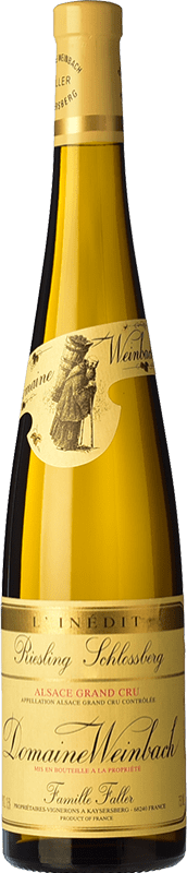 Envío gratis | Vino blanco Domaine Weinbach Schlossberg Ste Catherine L'Inédit Crianza A.O.C. Alsace Alsace Francia Riesling Ecológico 75 cl