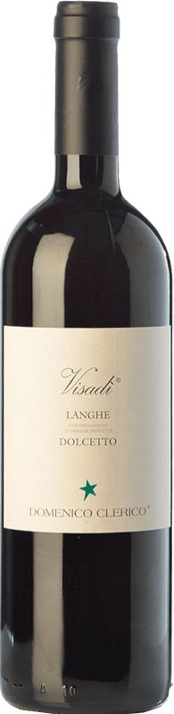 14,95 € Spedizione Gratuita | Vino rosso Domenico Clerico Visadì D.O.C.G. Dolcetto d'Alba