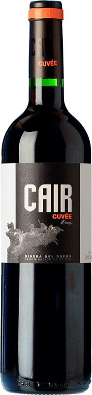12,95 € | Red wine Dominio de Cair Cuvée Joven D.O. Ribera del Duero Castilla y León Spain Tempranillo, Merlot Bottle 75 cl