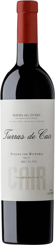 42,95 € | Red wine Dominio de Cair Tierras de Cair Reserva D.O. Ribera del Duero Castilla y León Spain Tempranillo Bottle 75 cl