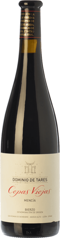 14,95 € Free Shipping | Red wine Dominio de Tares Cepas Viejas Crianza D.O. Bierzo Castilla y León Spain Mencía Bottle 75 cl