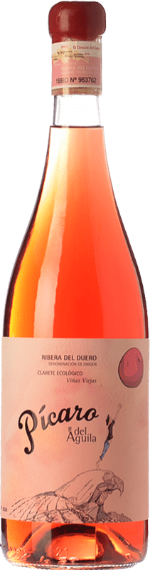 96,95 € | Rosé wine Dominio del Águila Pícaro del Águila Clarete D.O. Ribera del Duero Castilla y León Spain Tempranillo, Grenache, Bobal, Albillo Magnum Bottle 1,5 L