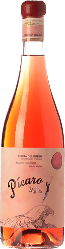112,95 € Free Shipping | Rosé wine Dominio del Águila Pícaro del Águila Clarete D.O. Ribera del Duero Organic Magnum Bottle 1,5 L