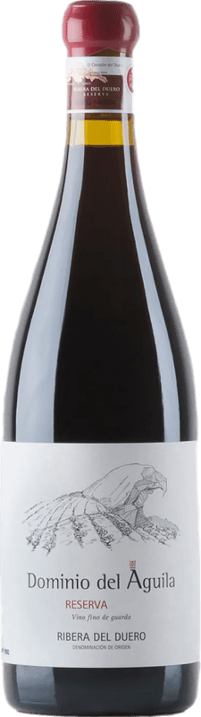 65,95 € | Vin Rouge Dominio del Águila Réserve D.O. Ribera del Duero Castille et Leon Espagne Tempranillo, Garnacha — Grenache, Bobal, Albillo Eco — Biologique 75 cl
