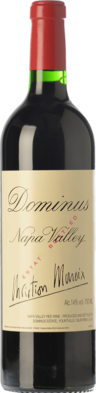 294,95 € | Red wine Dominus Estate Reserva 2010 I.G. Napa Valley Napa Valley United States Cabernet Sauvignon, Petit Verdot Bottle 75 cl