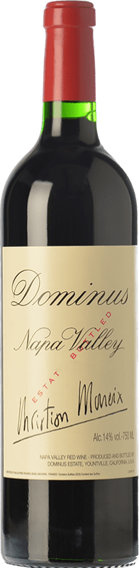 Kostenloser Versand | Rotwein Dominus Estate Reserve — Gereift I.G. Napa Valley Napa-Tal Vereinigte Staaten Cabernet Sauvignon, Petit Verdot 75 cl