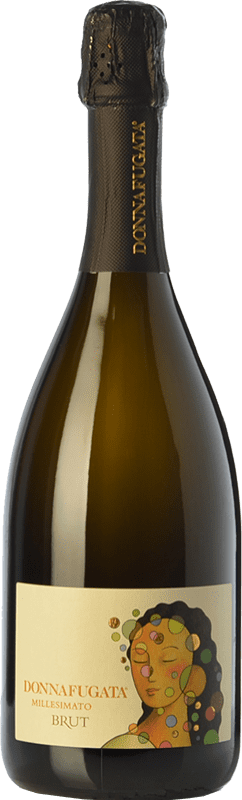 38,95 € Free Shipping | White sparkling Donnafugata Bianco Brut I.G.T. Terre Siciliane Sicily Italy Pinot Black, Chardonnay Bottle 75 cl