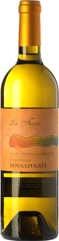 Spedizione Gratuita | Vino bianco Donnafugata La Fuga D.O.C. Contessa Entellina Sicilia Italia Chardonnay 75 cl