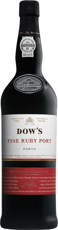 17,95 € 免费送货 | 强化酒 Dow's Port Fine Ruby I.G. Porto