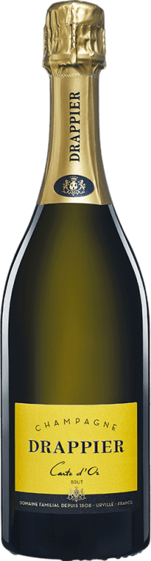 41,95 € | Белое игристое Drappier Carte d'Or брют A.O.C. Champagne шампанское Франция Pinot Black, Chardonnay, Pinot Meunier 75 cl