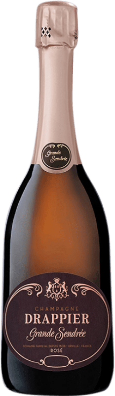 Kostenloser Versand | Rosé Sekt Drappier Grande Sendrée Rosé A.O.C. Champagne Champagner Frankreich Spätburgunder 75 cl