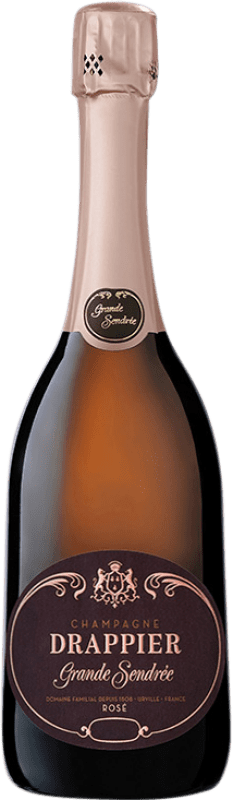 128,95 € | Vin Mousseux Rosé Drappier Grande Sendrée Rosé A.O.C. Champagne Champagne France Pinot Noir 75 cl
