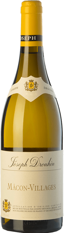 19,95 € | Белое вино Joseph Drouhin A.O.C. Mâcon-Villages Бургундия Франция Chardonnay 75 cl