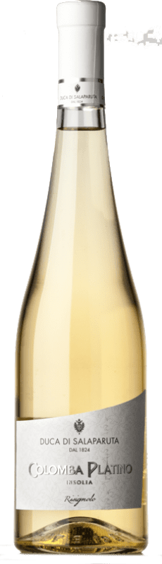 16,95 € Free Shipping | White wine Duca di Salaparuta Colomba Platino I.G.T. Terre Siciliane Sicily Italy Ansonica Bottle 75 cl