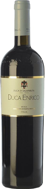 68,95 € Free Shipping | Red wine Duca di Salaparuta Duca Enrico 2010 I.G.T. Terre Siciliane Sicily Italy Nero d'Avola Bottle 75 cl
