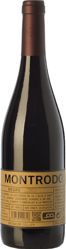 17,95 € 免费送货 | 红酒 Eccociwine Montrodó Negre 年轻的