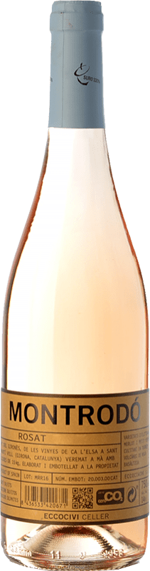 9,95 € | Roséwein Eccociwine Montrodó Rosat Spanien Merlot, Petit Verdot 75 cl