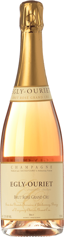 免费送货 | 玫瑰气泡酒 Egly-Ouriet Rosé Grand Cru 香槟 A.O.C. Champagne 香槟酒 法国 Pinot Black, Chardonnay 75 cl