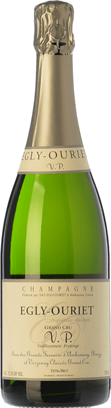 Free Shipping | White sparkling Egly-Ouriet VP Vieillissement Prolongé Extra Brut A.O.C. Champagne Champagne France Pinot Black, Chardonnay 75 cl
