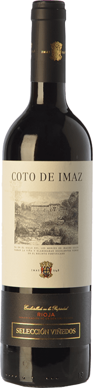 23,95 € Envio grátis | Vinho tinto Coto de Rioja Coto de Imaz Selección Viñedos Reserva D.O.Ca. Rioja