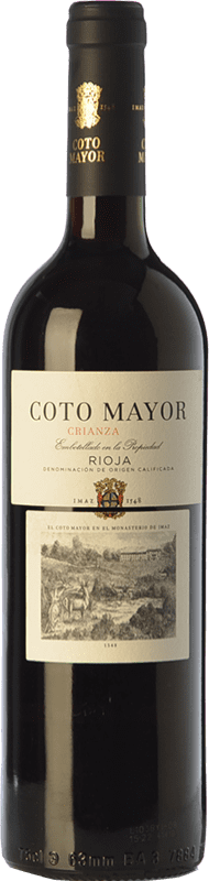 Free Shipping | Red Wine Coto de Rioja Coto Mayor Crianza — Aged D.O.Ca. Rioja The Rioja Spain Tempranillo, Graciano 75 cl