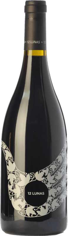 10,95 € Free Shipping | Red wine El Grillo y la Luna 12 Lunas Joven D.O. Somontano Aragon Spain Tempranillo, Merlot, Cabernet Sauvignon Bottle 75 cl