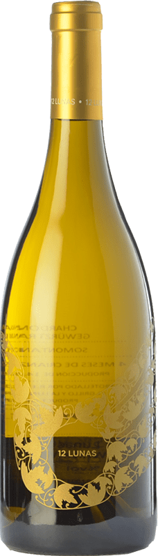 10,95 € | Vino bianco El Grillo y la Luna 12 Lunas D.O. Somontano Aragona Spagna Chardonnay, Gewürztraminer 75 cl