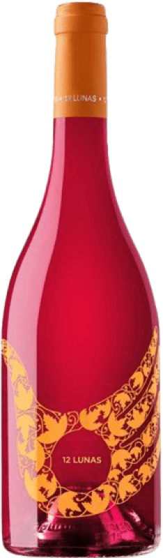 12,95 € Free Shipping | Rosé wine El Grillo y la Luna 12 Lunas D.O. Somontano Aragon Spain Syrah Bottle 75 cl