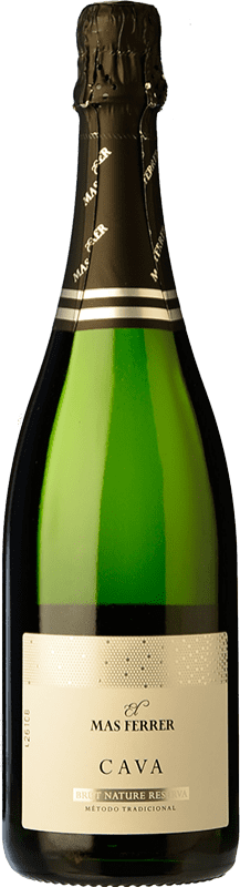 Envoi gratuit | Blanc mousseux El Mas Ferrer Brut Nature Réserve D.O. Cava Catalogne Espagne Macabeo, Xarel·lo, Parellada 75 cl