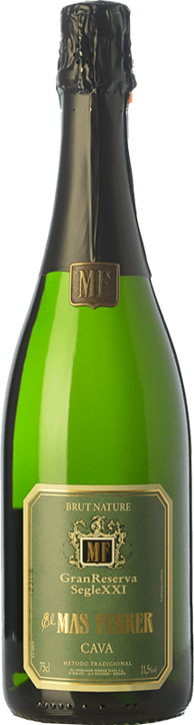 Envoi gratuit | Vin Mousseux Blanc El Mas Ferrer Segle XXI Grande Réserve D.O. Cava Catalogne Espagne Macabeo — Macabeu, Xarel·lo, Parellada 75 cl