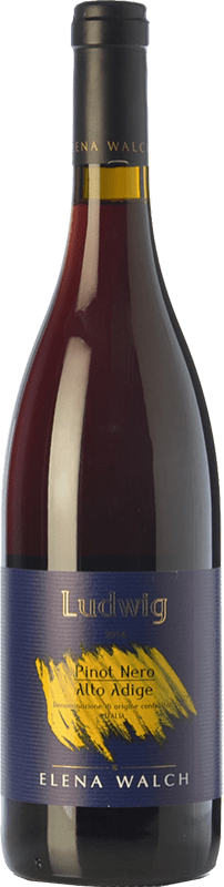 48,95 € Free Shipping | Red wine Elena Walch Ludwig D.O.C. Alto Adige Trentino-Alto Adige Italy Pinot Black Bottle 75 cl