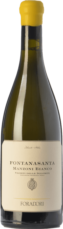 29,95 € Free Shipping | White wine Foradori Fontanasanta I.G.T. Vigneti delle Dolomiti Trentino Italy Manzoni Bianco Bottle 75 cl