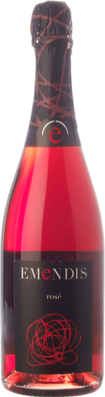8,95 € | Rosé sparkling Emendis Rosé Brut D.O. Cava Catalonia Spain Trepat 75 cl