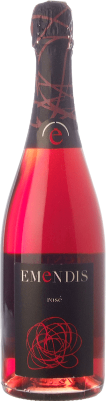 9,95 € | Rosé Sparkling Wine Emendis Rosé Brut D.O. Cava Catalonia Spain Trepat 75 cl