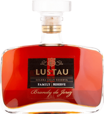 74,95 € | Brandy Lustau Familiar 1/5 Reserva D.O. Jerez-Xérès-Sherry Andalusia Spain Half Bottle 50 cl