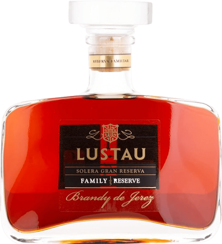 101,95 € Kostenloser Versand | Brandy Lustau 1/5 Family Reserve Solera Große Reserve D.O. Jerez-Xérès-Sherry Medium Flasche 50 cl