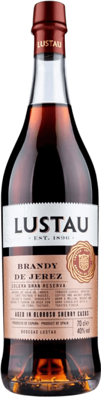 27,95 € | Brandy Lustau Solera Grand Reserve — Long Barrel-Aged D.O. Jerez-Xérès-Sherry Andalusia Spain 70 cl