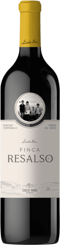 Free Shipping | Red wine Emilio Moro Finca Resalso Young D.O. Ribera del Duero Castilla y León Spain Tempranillo 75 cl