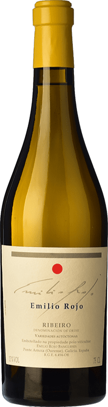 Spedizione Gratuita | Vino Bianco Emilio Rojo Crianza — Invecchiato in Botte D.O. Ribeiro Galizia Spagna Loureiro, Treixadura, Albariño, Lado 75 cl