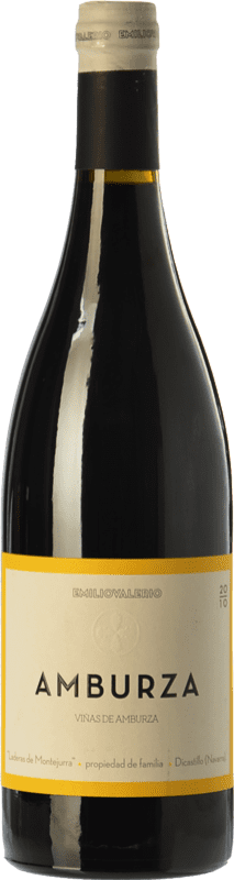 12,95 € Spedizione Gratuita | Vino Rosso Emilio Valerio Amburza Crianza — Invecchiato in Botte D.O. Navarra