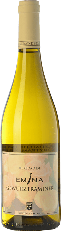 9,95 € Free Shipping | White wine Emina Heredad I.G.P. Vino de la Tierra de Castilla y León Castilla y León Spain Gewürztraminer Bottle 75 cl