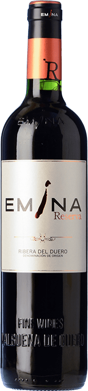 23,95 € Free Shipping | Red wine Emina Reserva D.O. Ribera del Duero Castilla y León Spain Tempranillo Bottle 75 cl